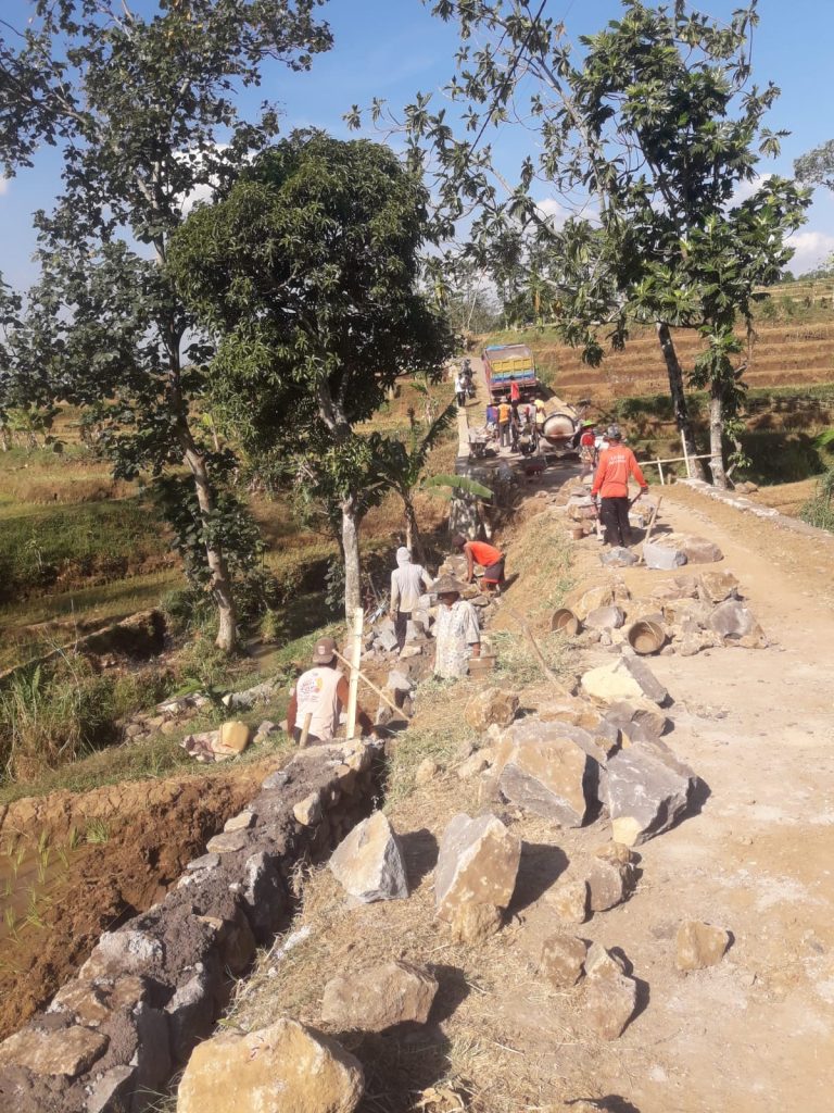 Pengwejaan Proyek Di Desa Ngrayudan